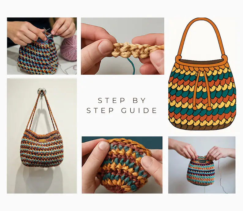 100 Luxury Crochet Handbag Patterns (PDF)