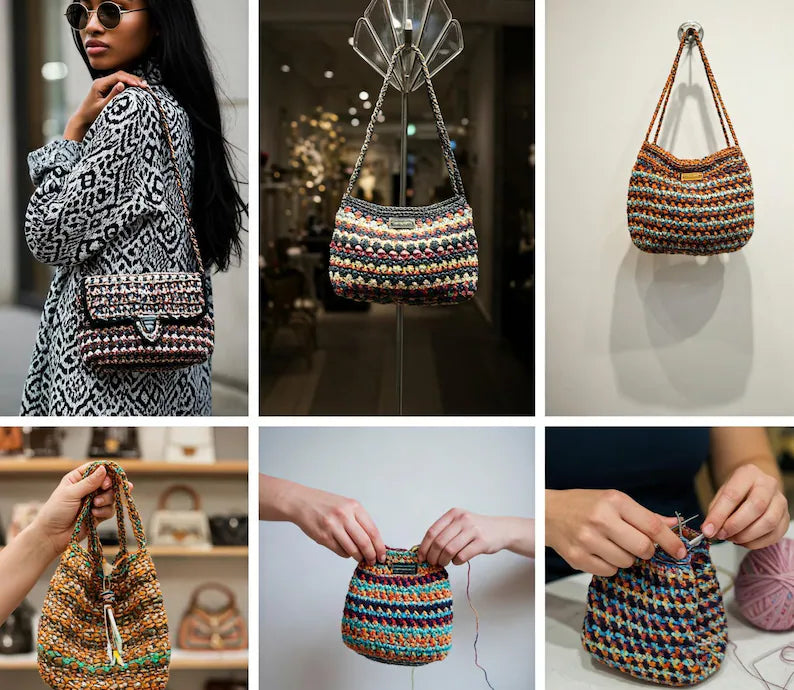 100 Luxury Crochet Handbag Patterns (PDF)
