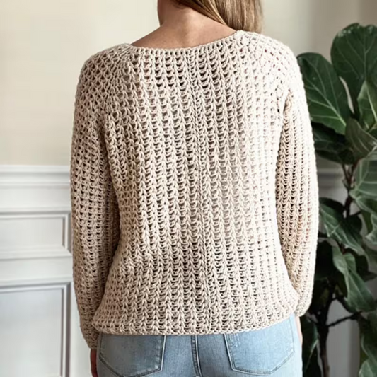 Crochet Pattern – Brogan Pullover (PDF)