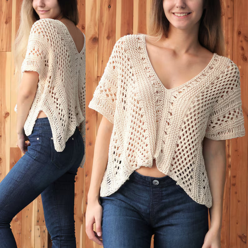 Knit pattern-ALAYA Knit top (PDF)